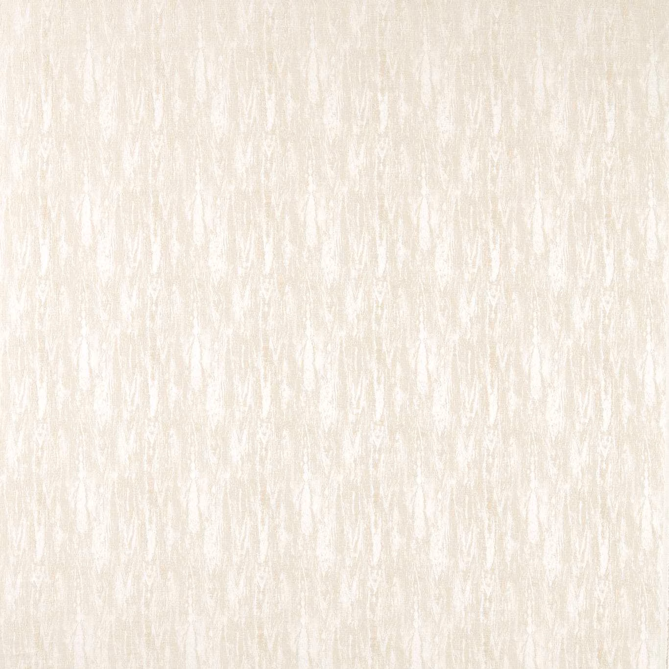 Chalk-ivory fabric with pale beige vertical erosion marks and a finely textured weave