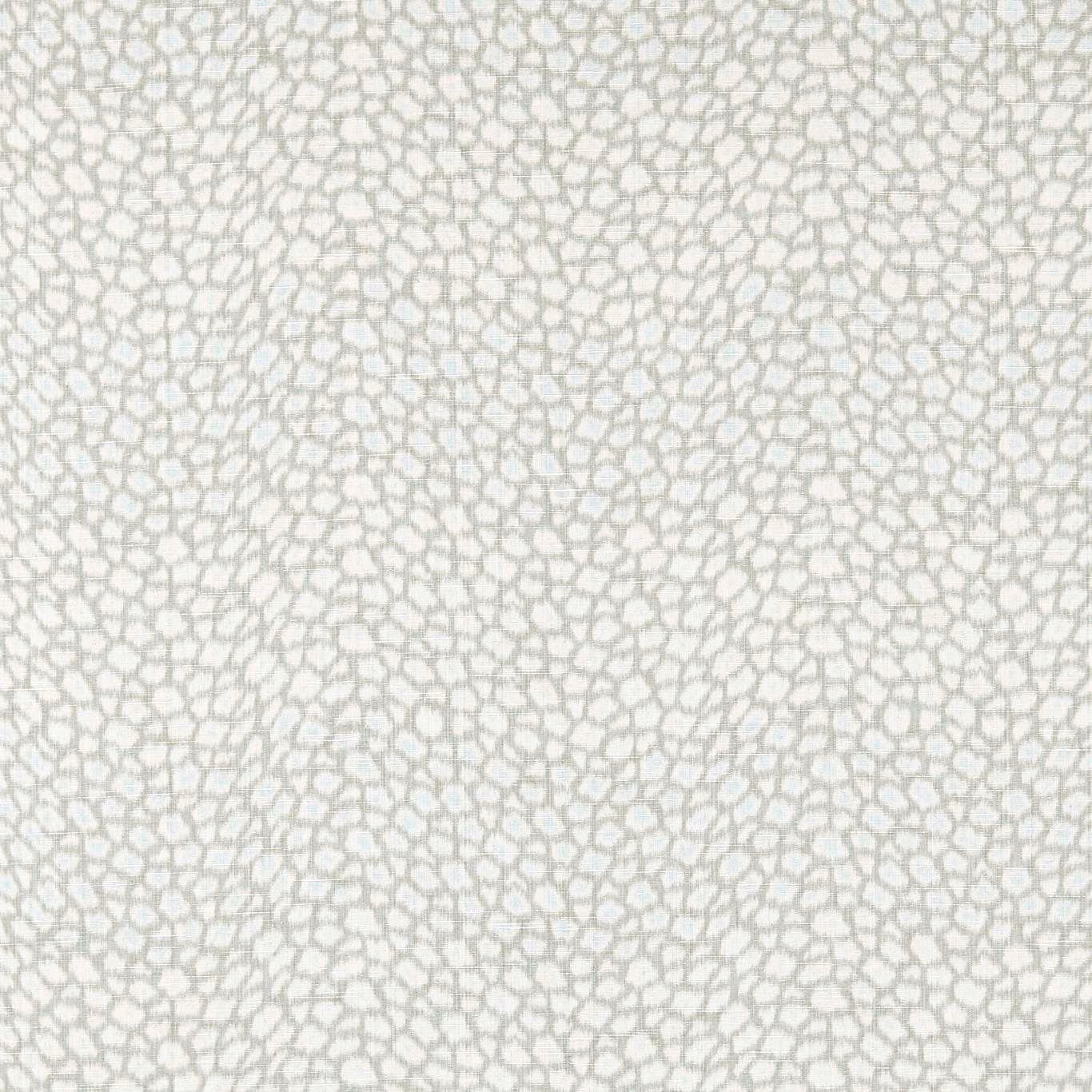Pale stone-grey fabric with a delicate irregular cellular woven pattern