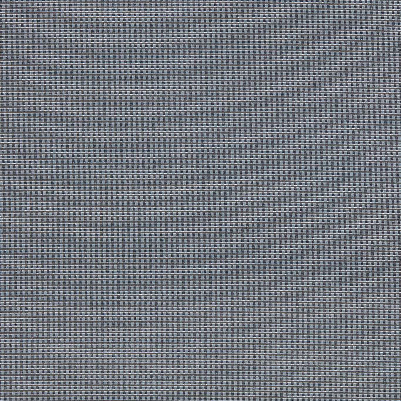 Close-up of muted blue-grey velvet with a tiny charcoal cross-weave grid
