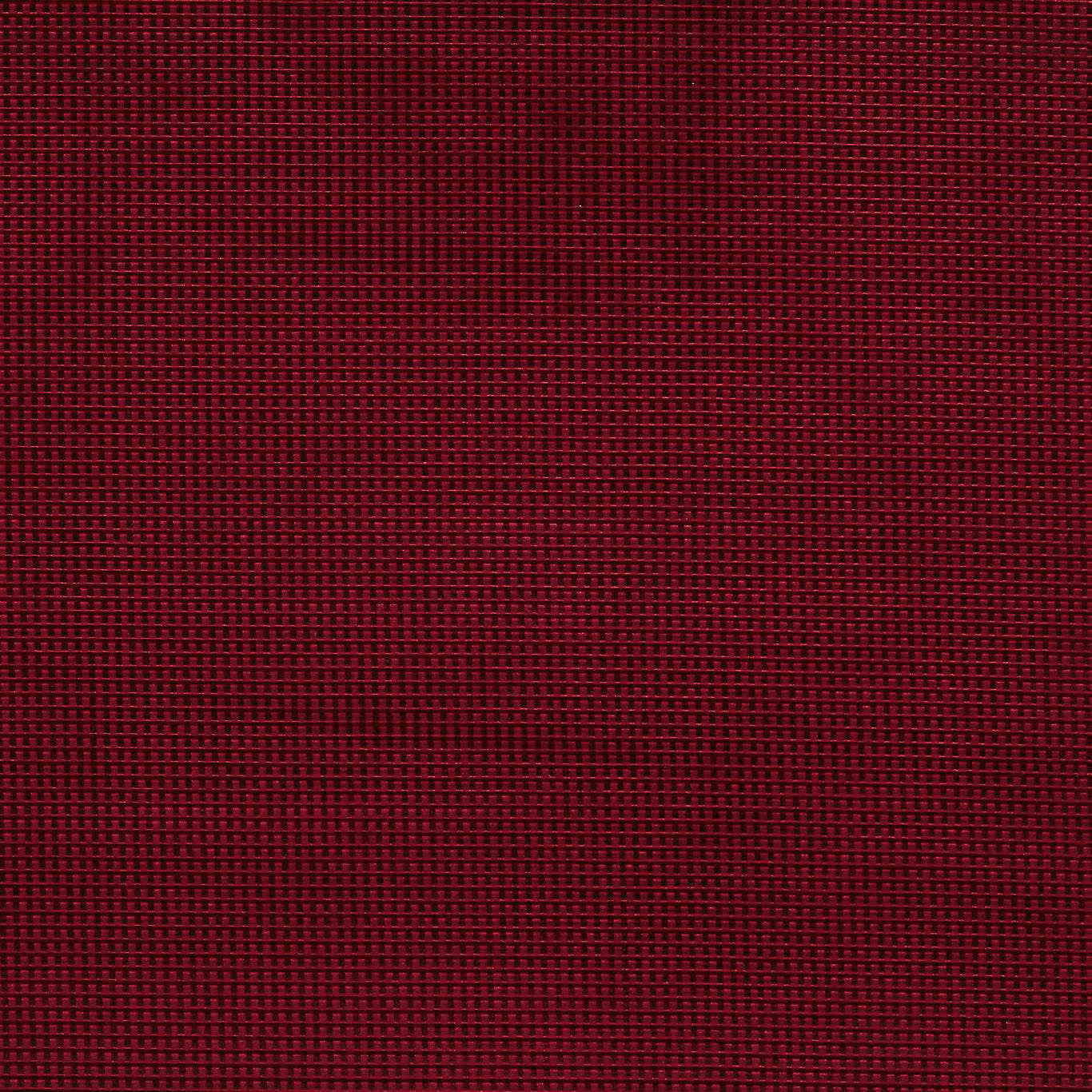 Deep garnet-red velvet with a finely textured dark micro-grid weave