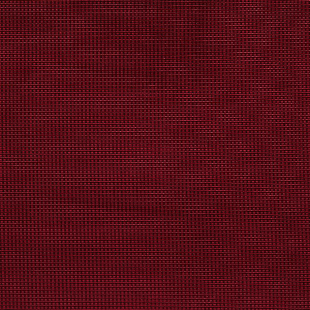 Deep garnet-red velvet with a finely textured dark micro-grid weave
