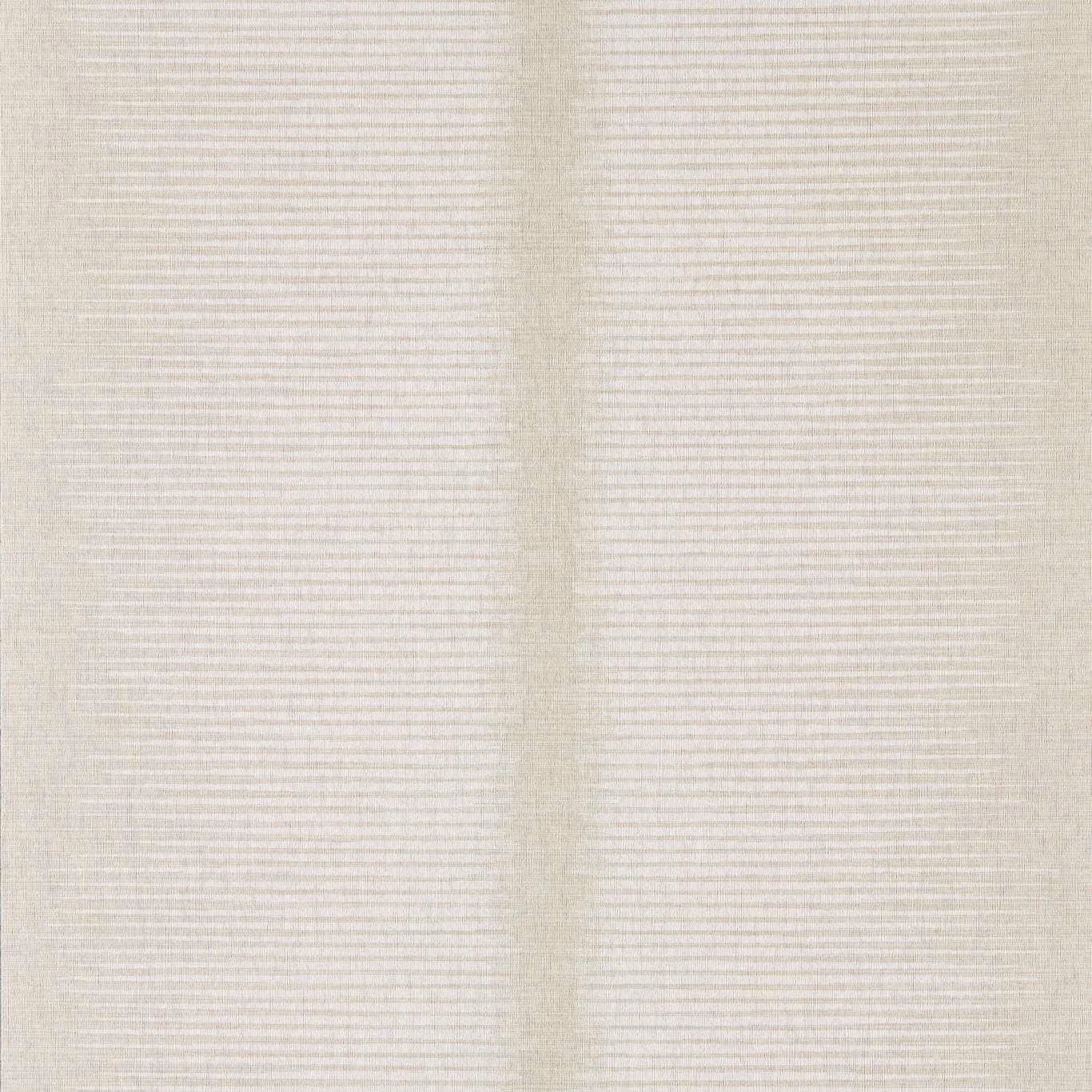 Pale porcelain cream wallpaper with fine horizontal striations and soft vertical tonal bands