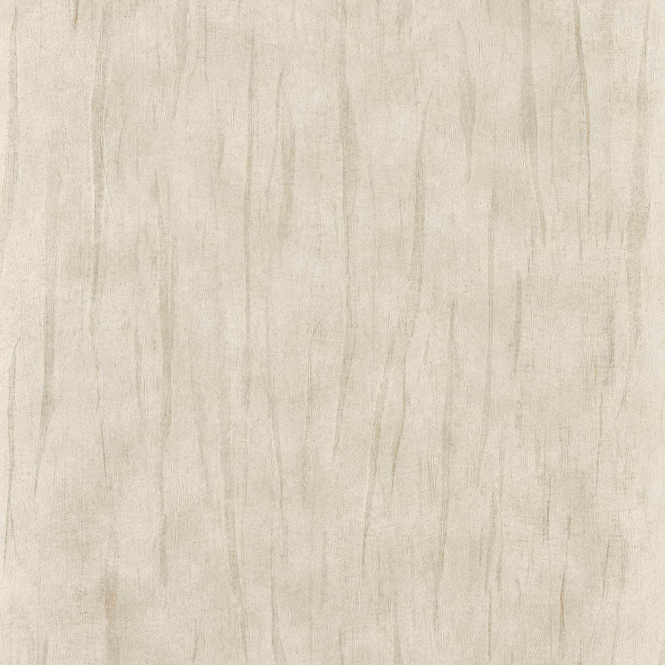 Pale limestone wallpaper with soft vertical striations and mottled mineral texture