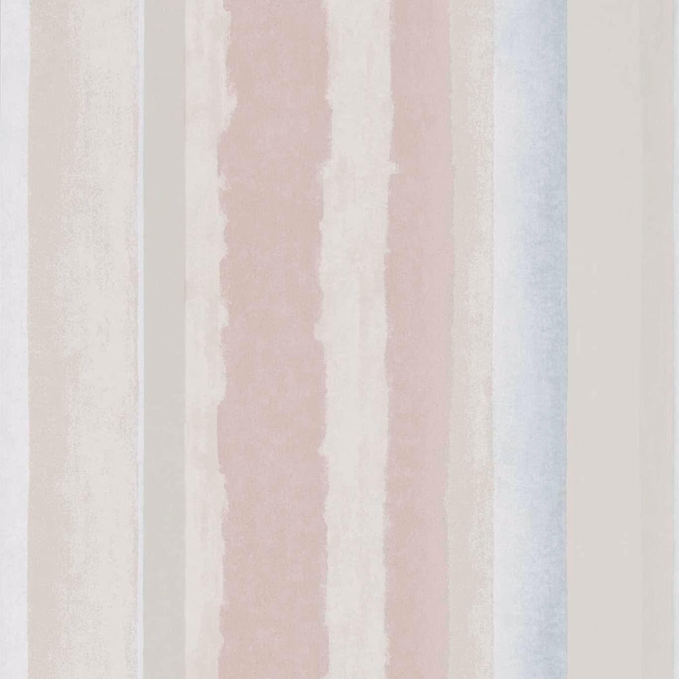 Soft blush and steel vertical stripes with softly weathered, painterly edges