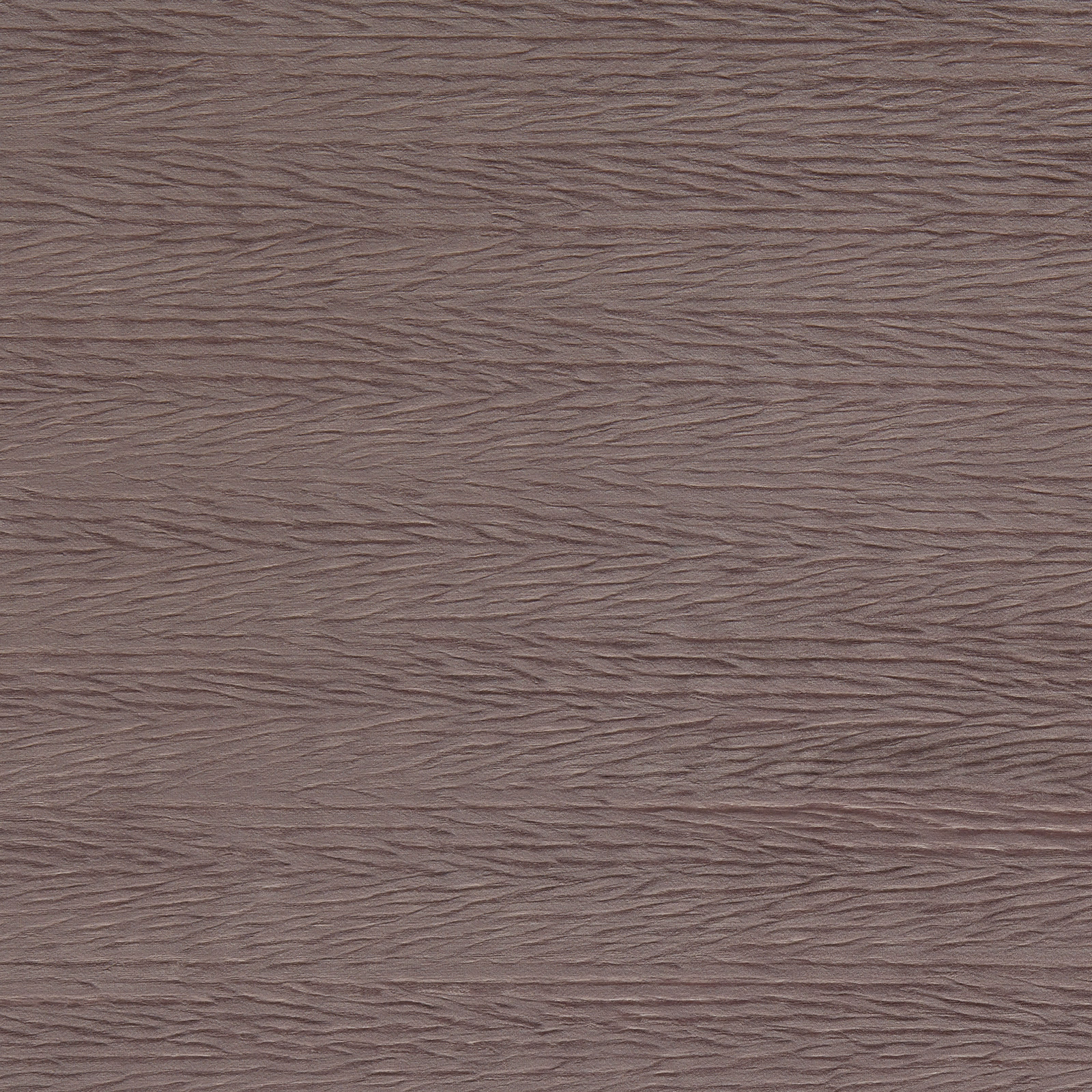 Taupe-mauve fabric with fine horizontal rippled texture and softly shaded ridges