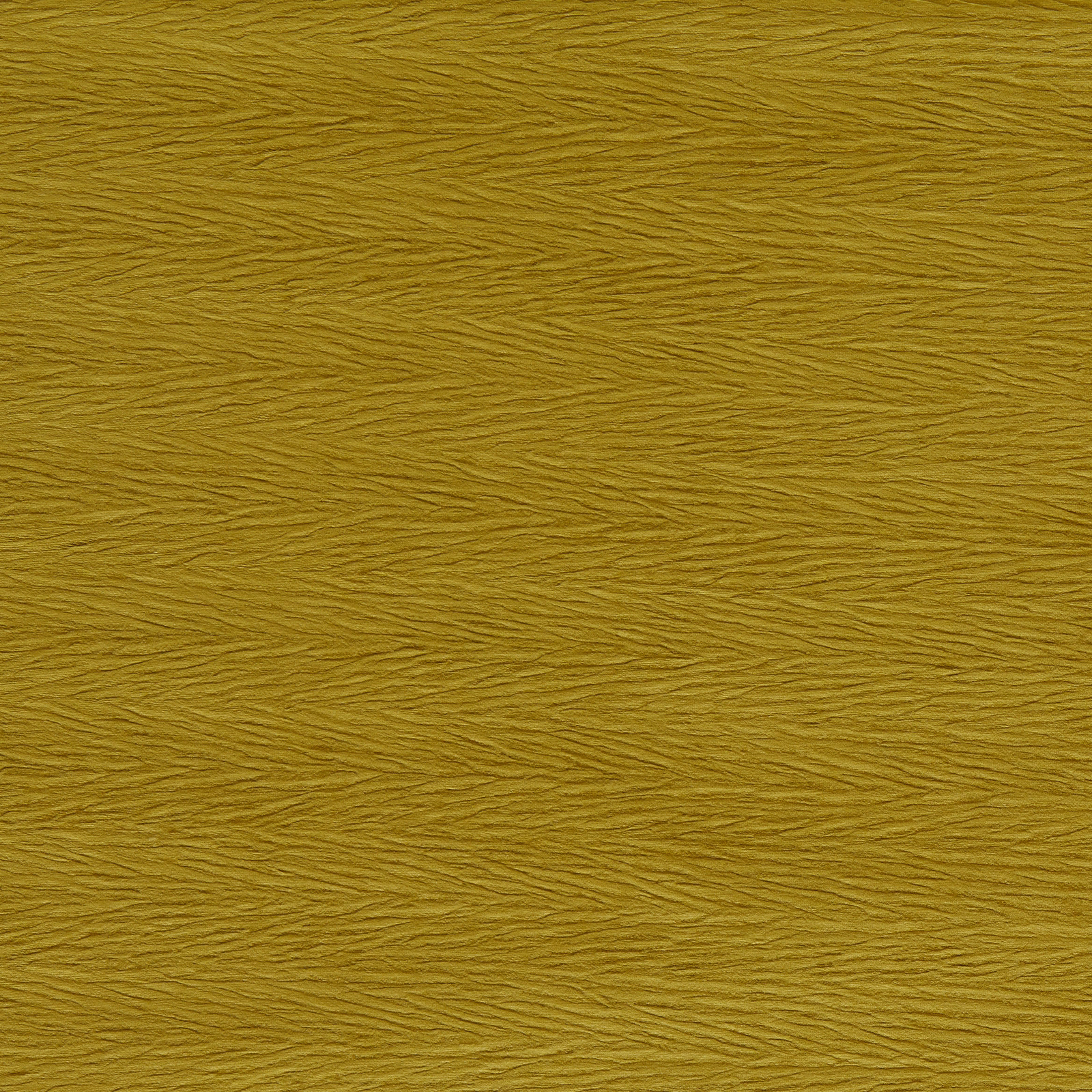 Muted olive-ochre textile with fine rippling horizontal slub texture