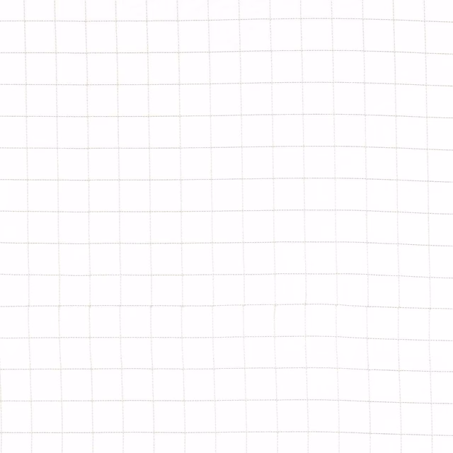 Warm oatmeal sheer cloth showing a tiny, airy woven check
