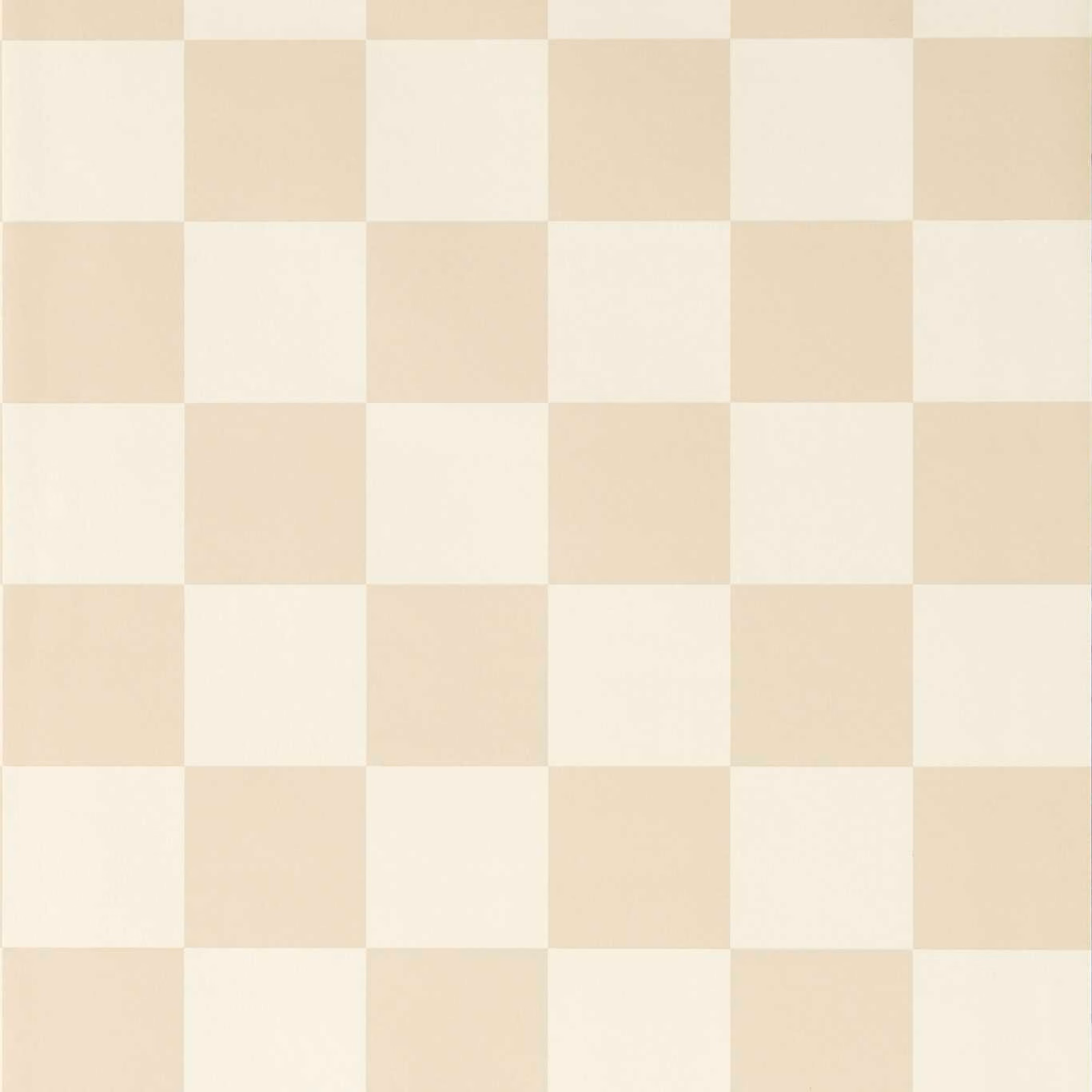 Warm oatmeal and cream checkerboard blocks with a softly matte surface