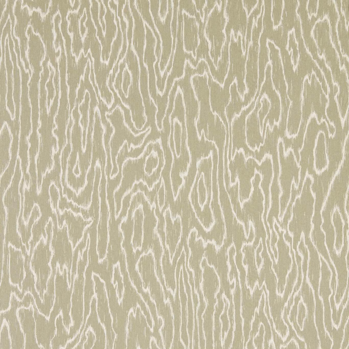 Muted Neptune green wallpaper with ivory wavy vertical organic linework