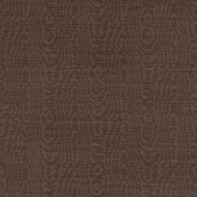 Chocolate-brown wallpaper with subtle rippled, organic linear pattern