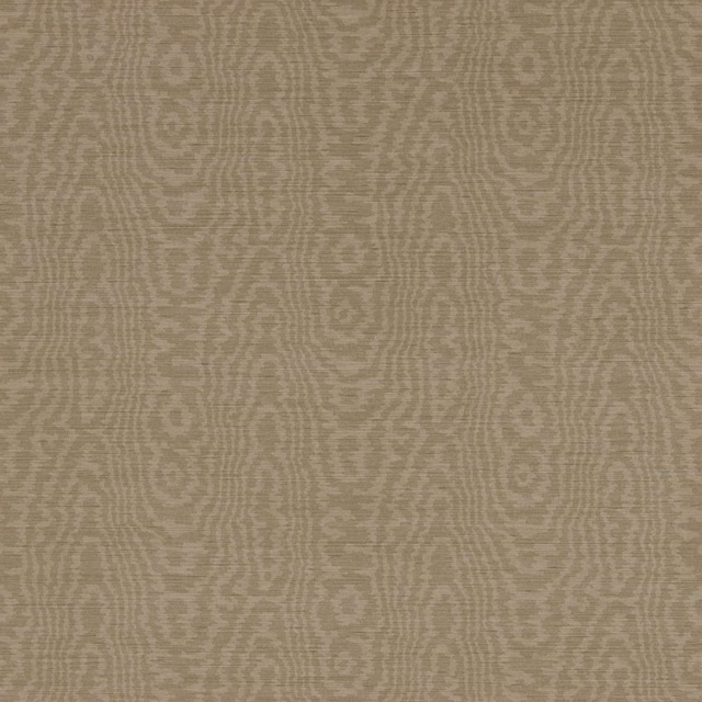 Muted moss wallpaper with softly looping vertical lines and subtle tonal texture