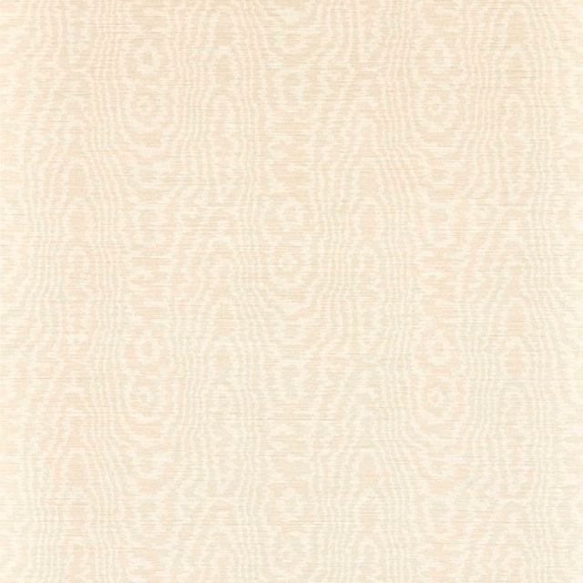 Pale oatmeal wallpaper with fine cream-toned vertical meandering lines and soft tonal texture