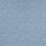Cool Atlantic blue woven fabric with dense broken vertical geometric tracery