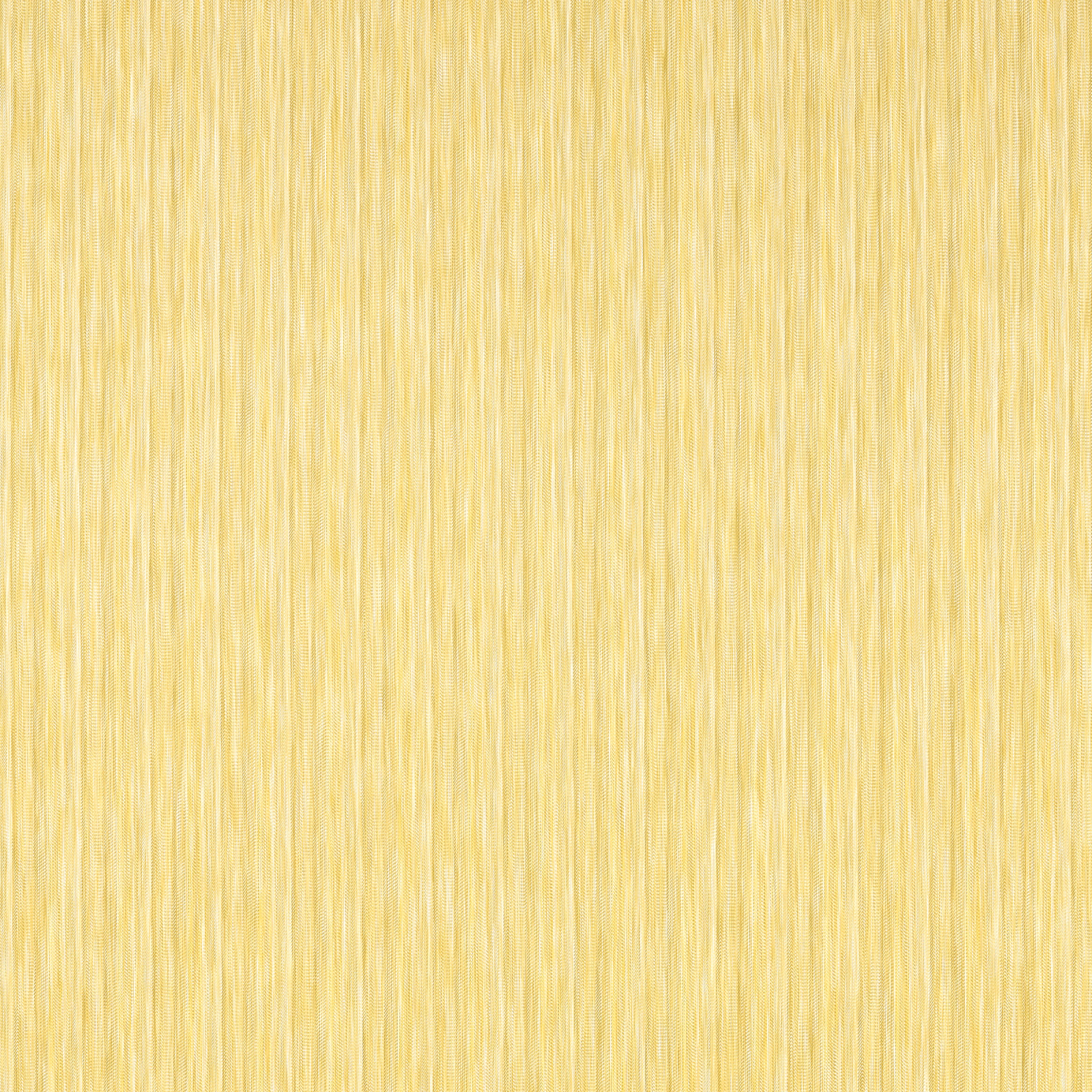 Warm honey-yellow woven fabric with fine vertical striations and softly varied golden threads