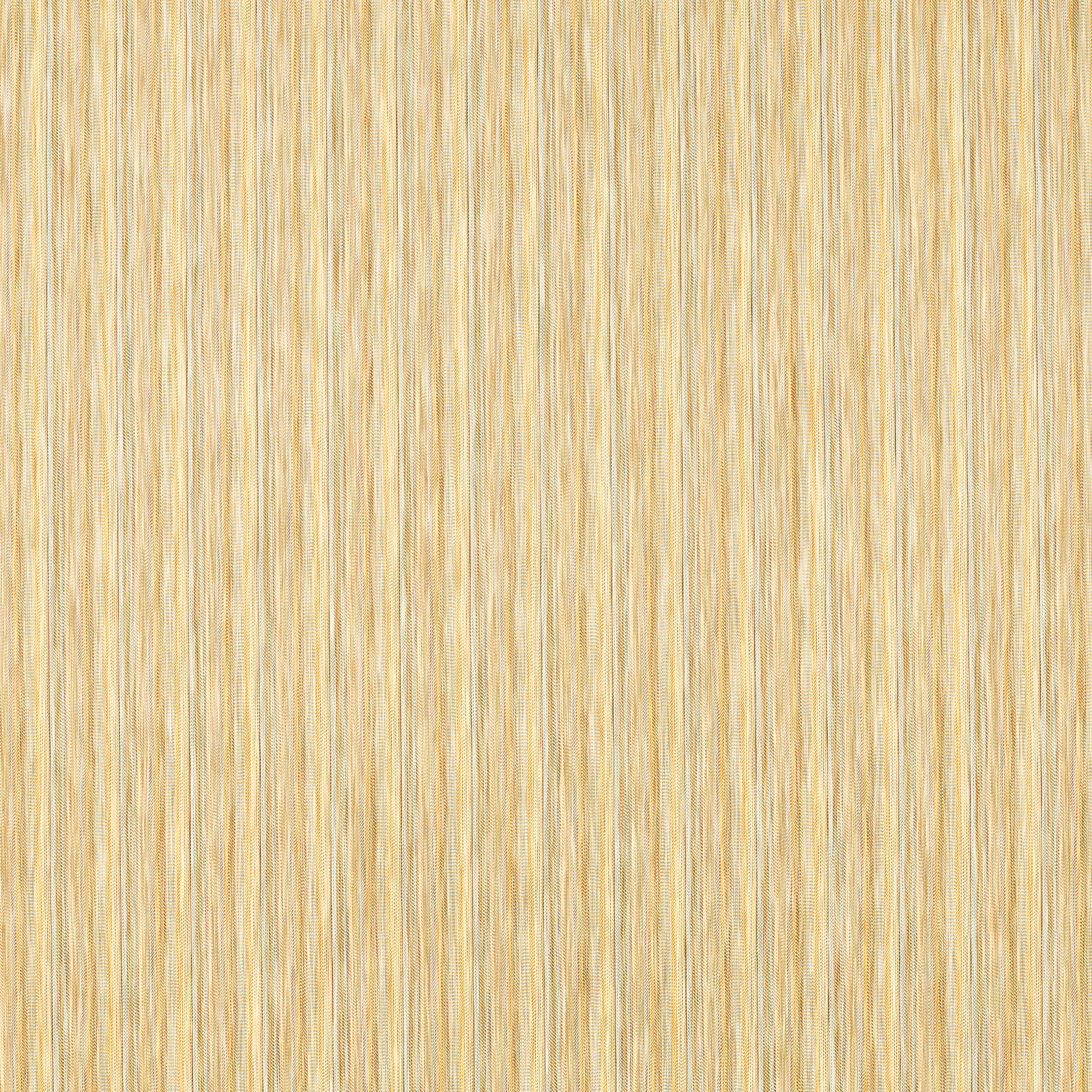 Paprika, aqua and cream vertical striations in a finely textured woven swatch