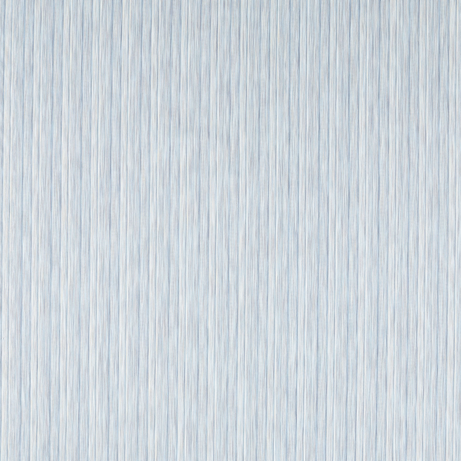 Pale sky-blue and linen vertical strié with a softly irregular woven texture