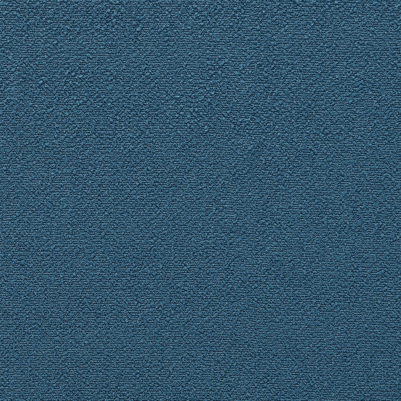 Deep blue-teal Elio Azul fabric with fine, closely textured woven surface