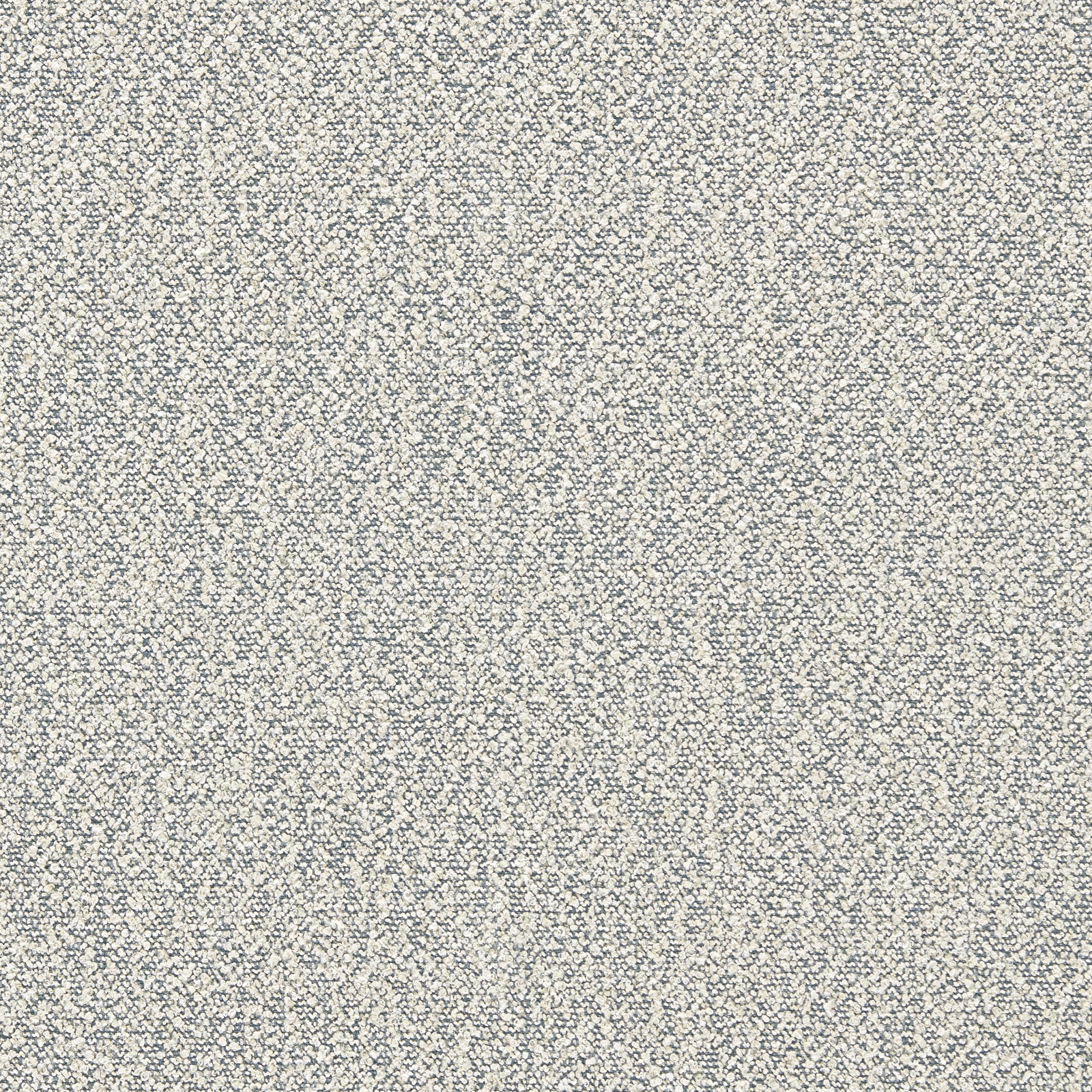 Ivory outdoor weave with fine celestial blue-grey flecks and tactile mottled texture
