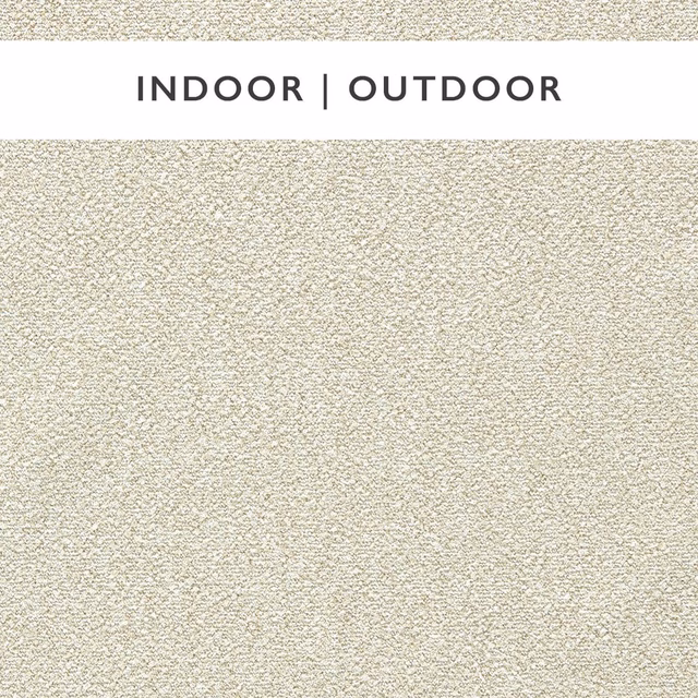 Pale mineral greige outdoor fabric with fine mottled woven texture
