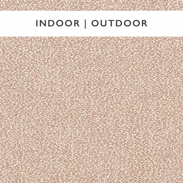 Warm ivory outdoor weave with dense taupe flecks and a softly mottled texture