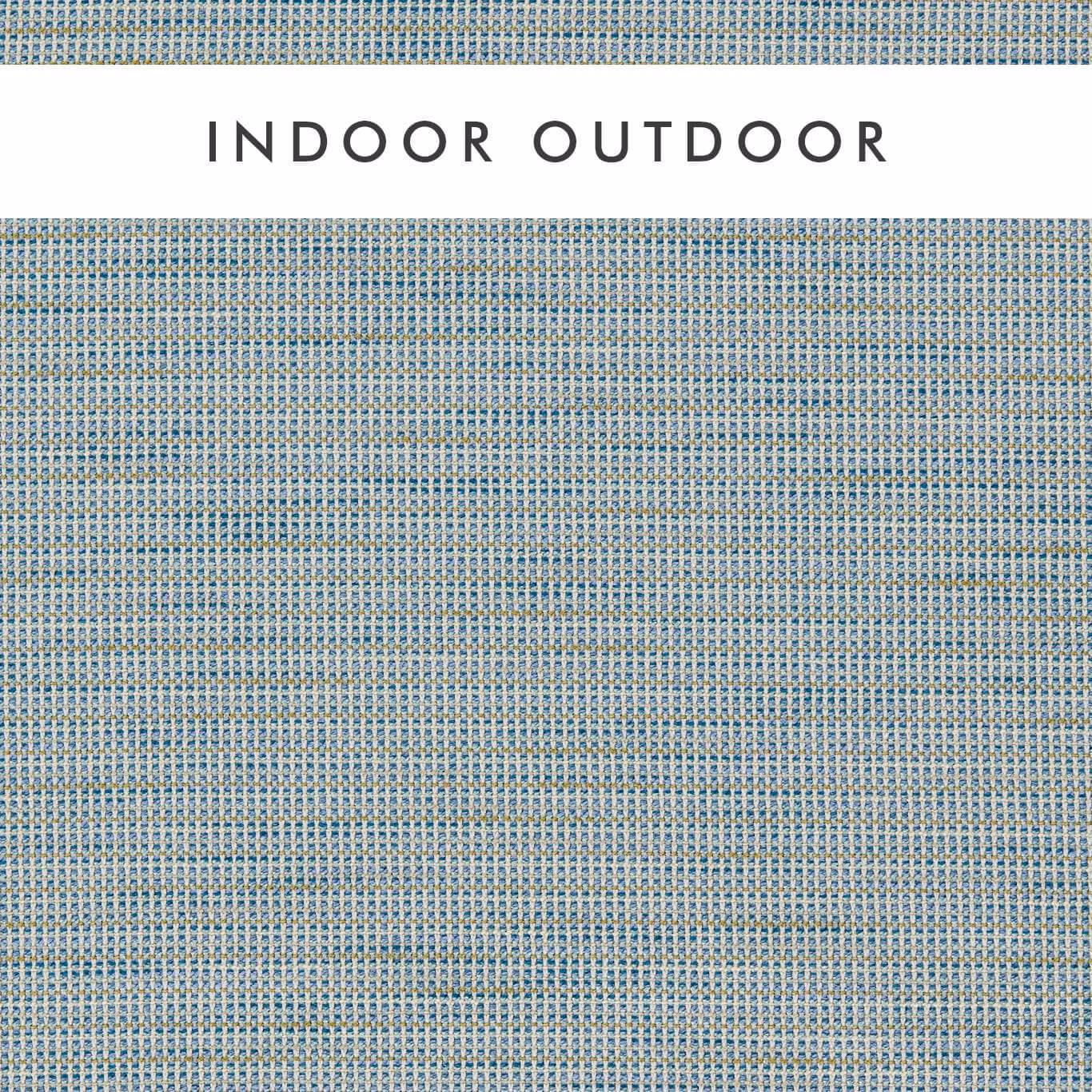 Close view of aqua woven grid with grass-green and muted iris flecks