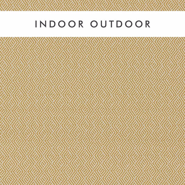 Warm nectar and chalk woven zigzag texture in a fine geometric repeat