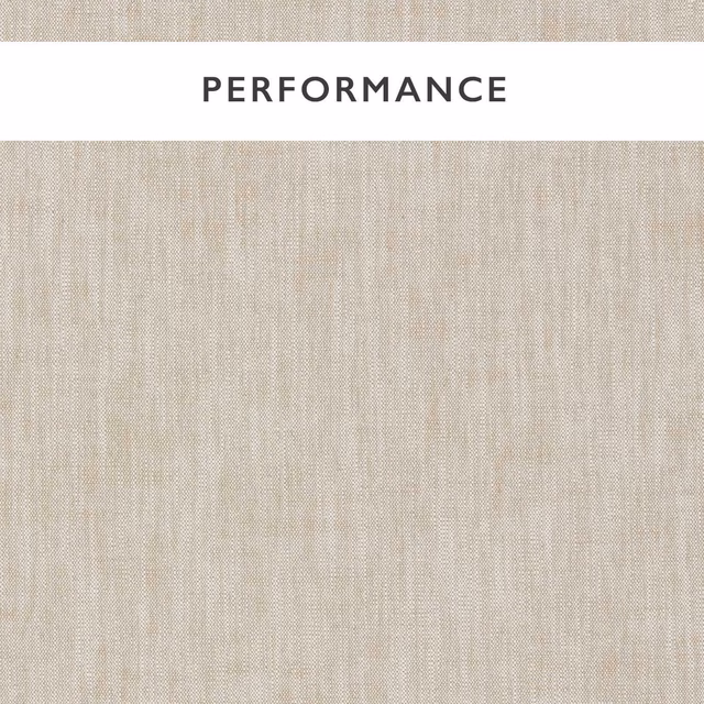 Pale greige Agate fabric with fine vertical strié texture in close-up