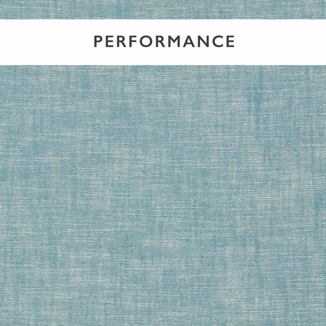 Muted aqua-teal woven fabric with fine pale crosshatch texture and subtle tonal variation