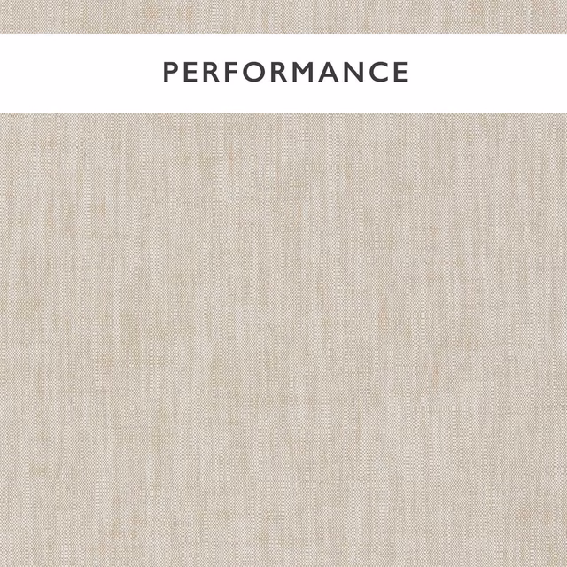 Pale mineral beige upholstery fabric with fine irregular vertical woven striations