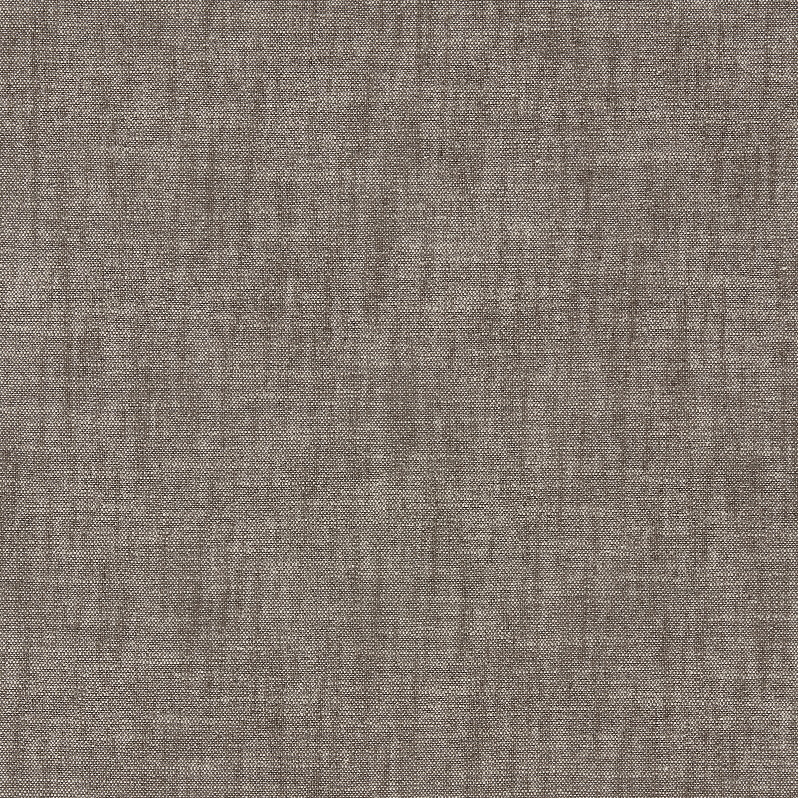 Warm carob taupe fabric with a fine, softly mottled crosshatch weave
