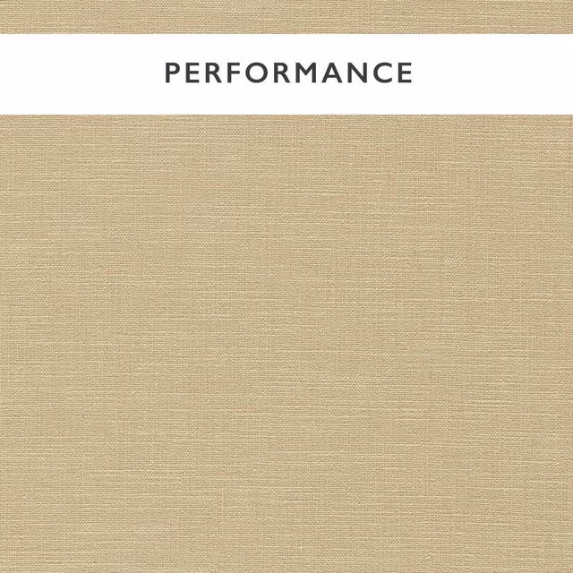 Warm cashew-beige woven swatch with fine crosshatch texture and subtle slub variation