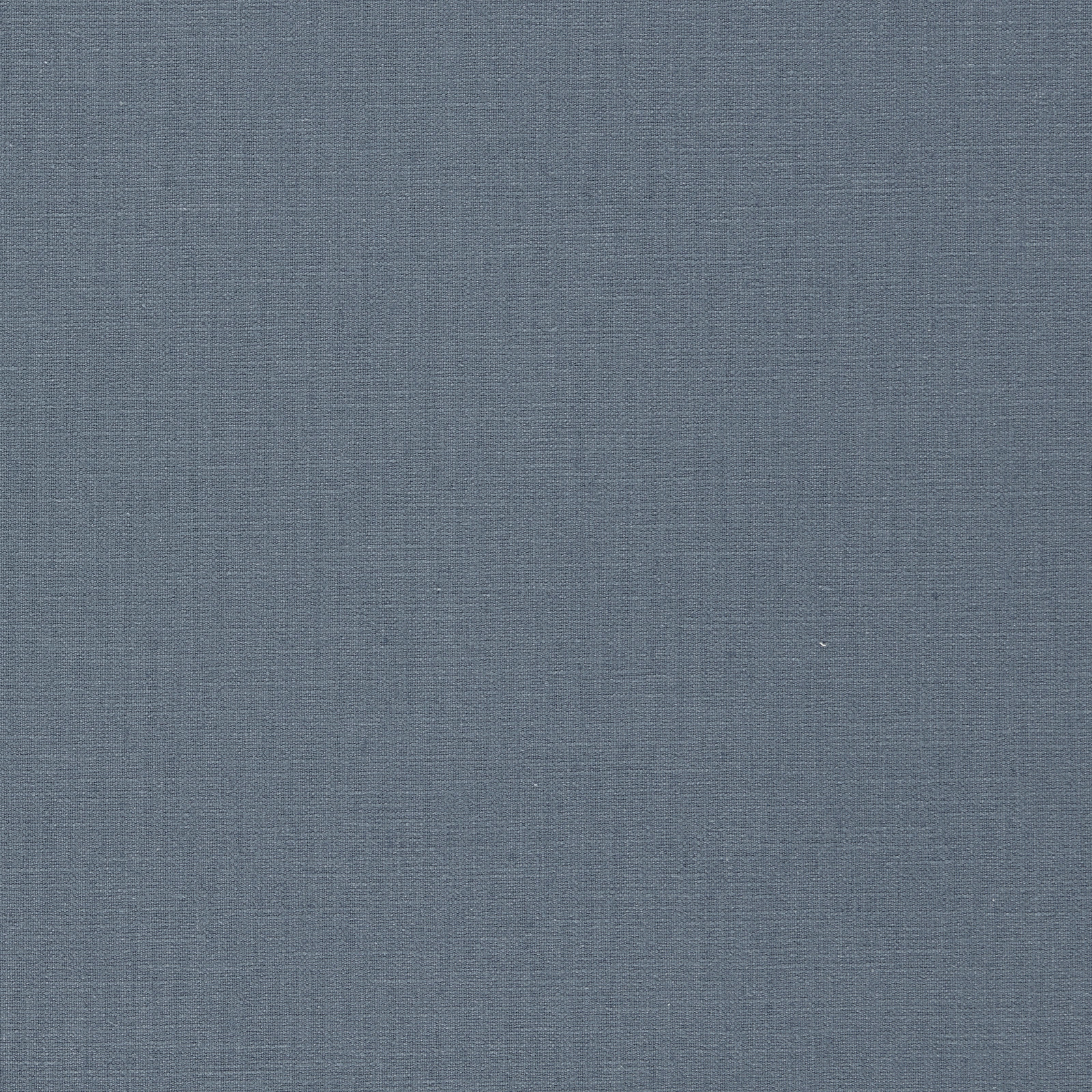 Muted slate blue-grey plain weave showing fine crosshatch texture