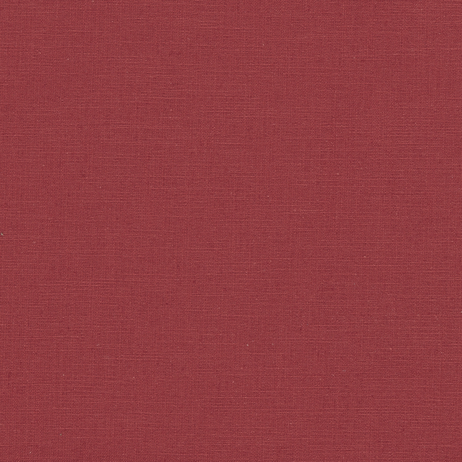 Deep cherry-red plain weave with subtle crosshatch texture and soft tonal depth