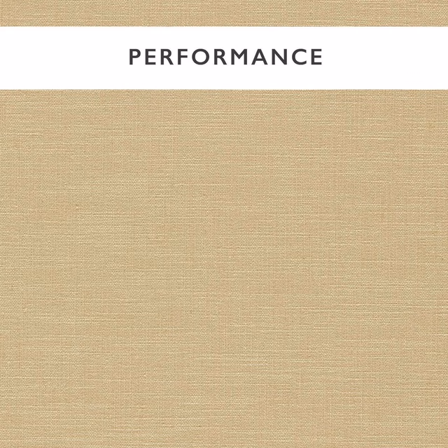 Warm sandy beige plain woven fabric showing a fine, subtly irregular horizontal texture