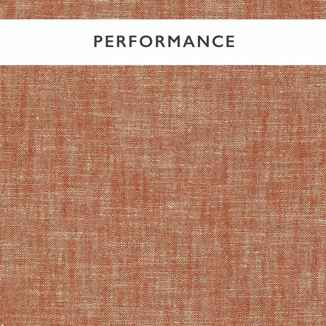 Warm terracotta upholstery weave with pale flecks and irregular crosshatch texture