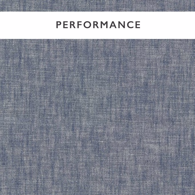 Cool blue-grey woven fabric with fine vertical striations and mineral texture