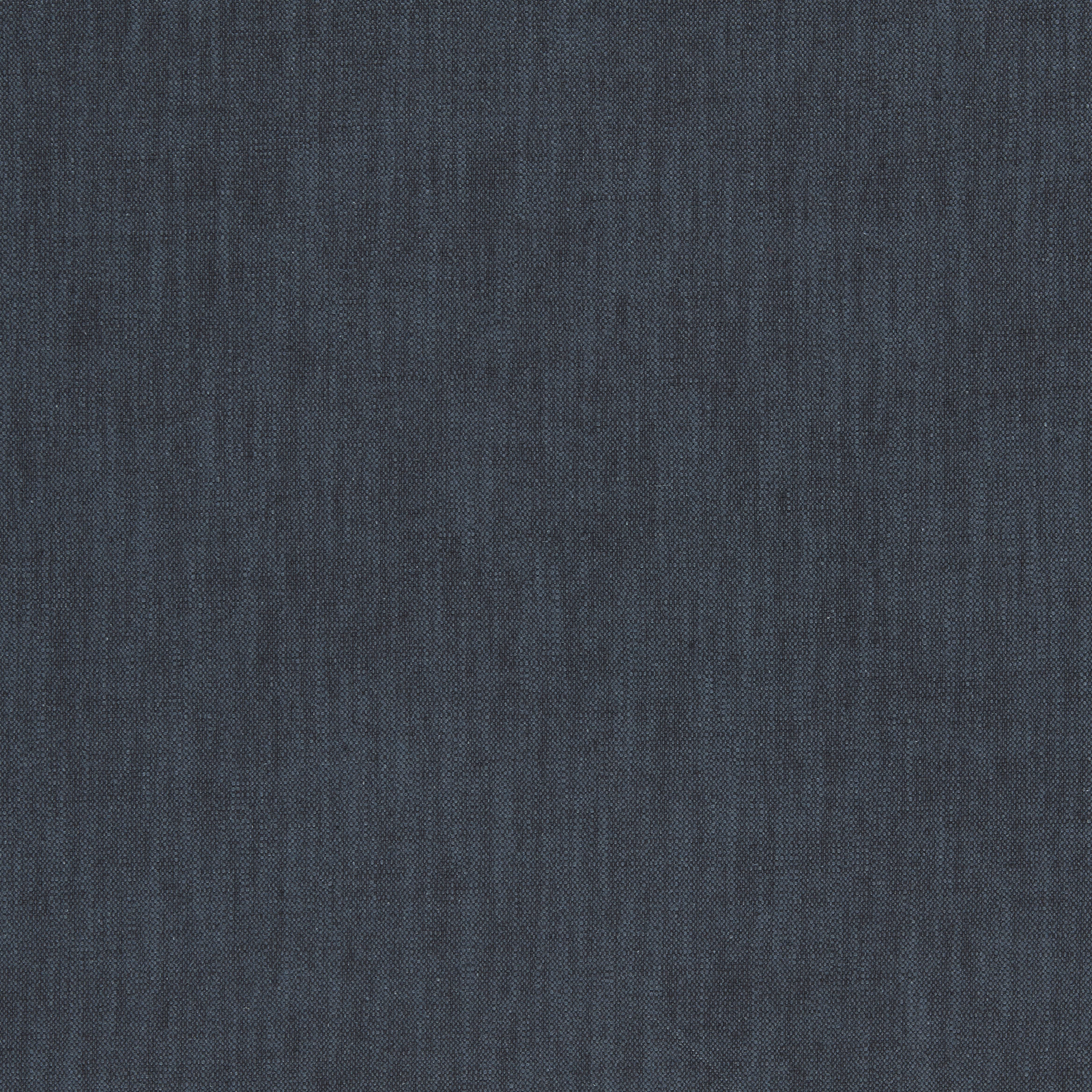 Deep blue-grey woven swatch with fine vertical striations and softly mottled texture