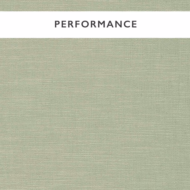 Fine plain weave in muted lichen green with subtle horizontal texture