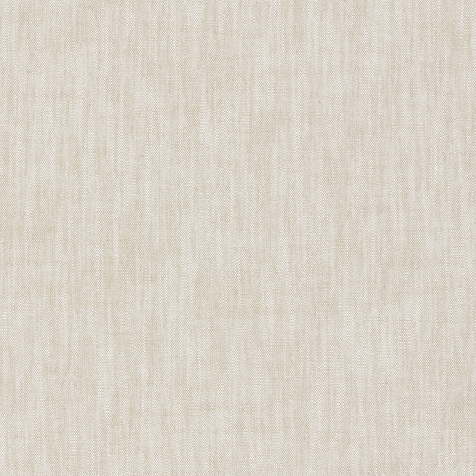 Pale limewashed beige fabric with fine vertical striations and softly irregular weave