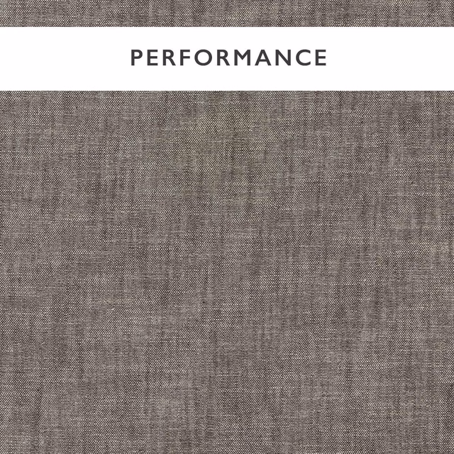 Cool taupe-grey woven swatch with fine crosshatch texture and vertical tonal lines