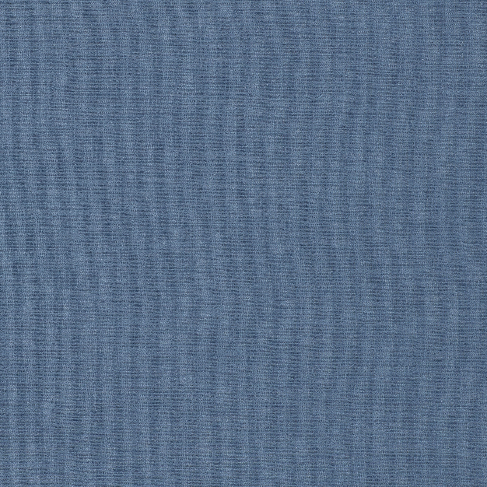 Close-up of muted slate-blue plain weave with subtle crosshatch texture