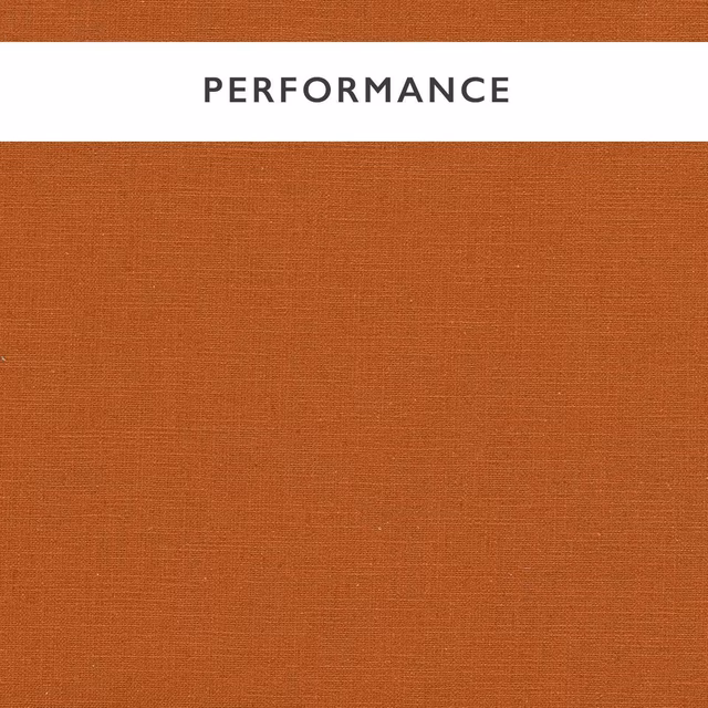 Warm rust terracotta fabric with a subtle, even crosshatched weave