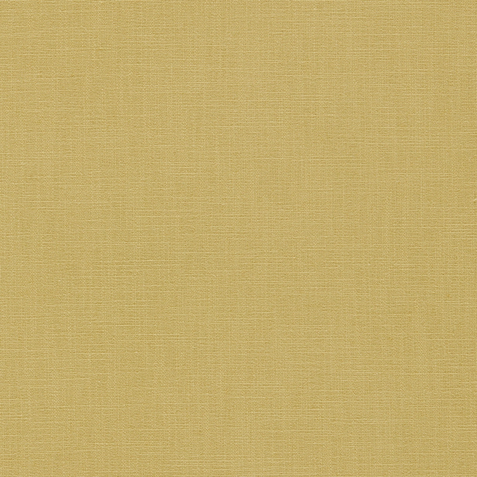 Close-up of muted straw-gold plain weave with fine horizontal and vertical texture