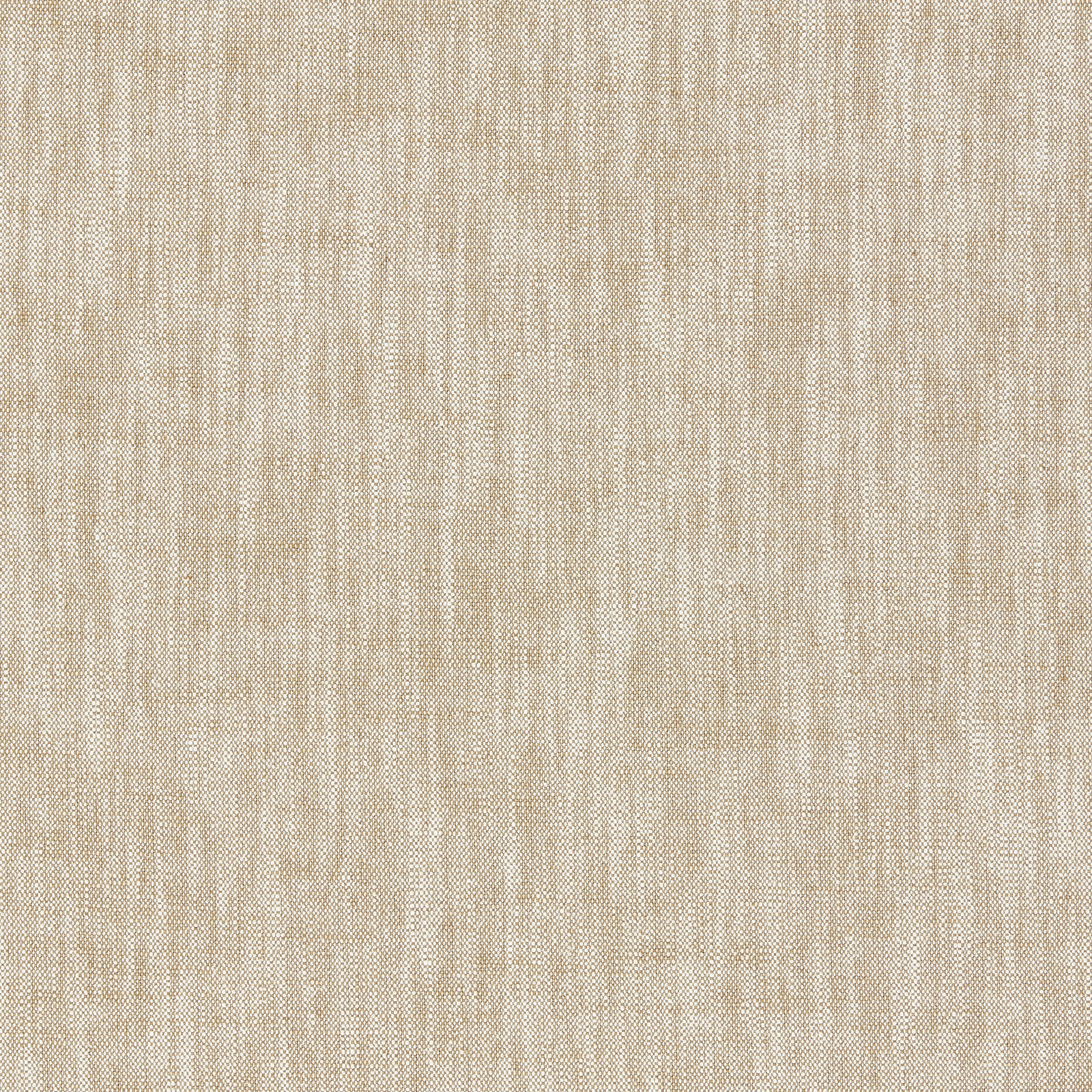 Warm beige woven swatch with fine ivory vertical striations and flecks