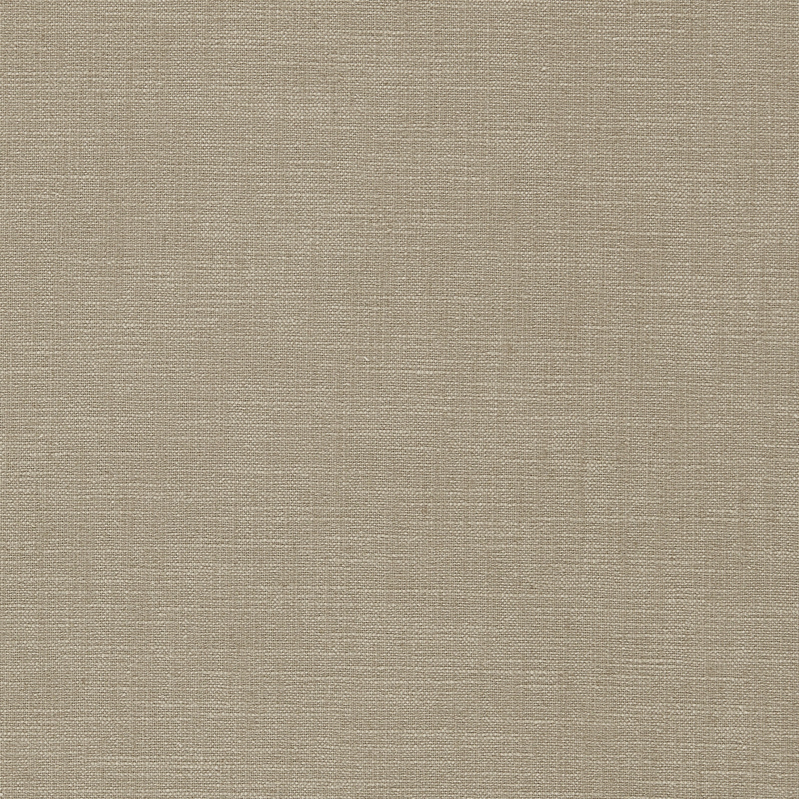 Close-up of finely crosshatched mineral taupe woven upholstery fabric