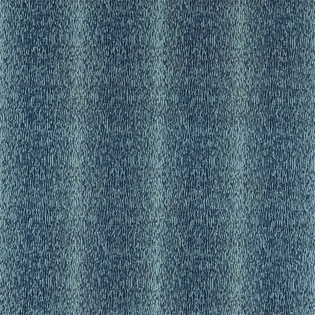 Deep marine teal textile with fine irregular vertical flecks and blue-grey tonal texture