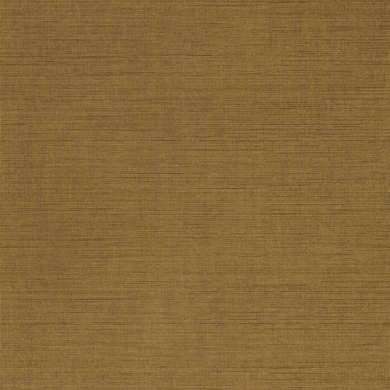 Muted bronze wallpaper with fine horizontal striations and subtle woven-looking texture