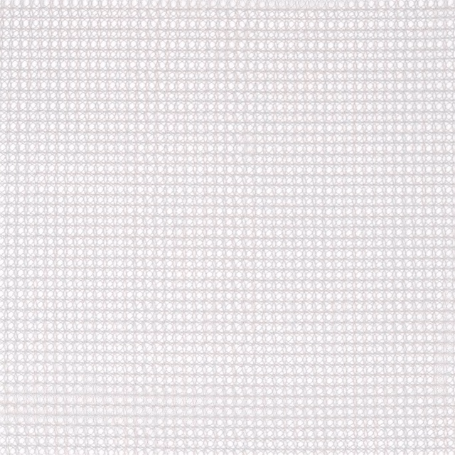 Pale chalk fabric with a fine interlocking lattice weave and airy texture