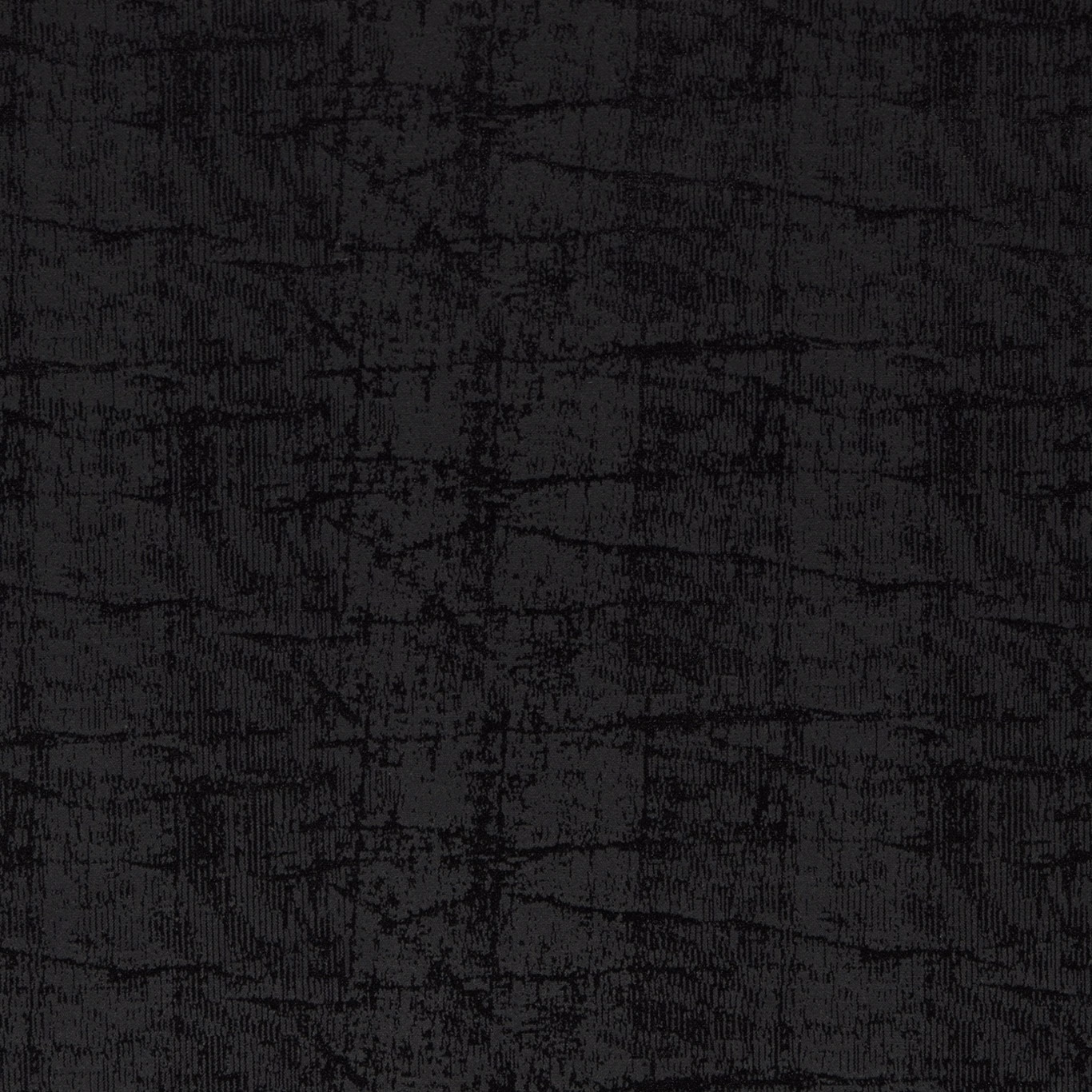 Anthracite velvet with distressed black linear marks and subtle directional sheen