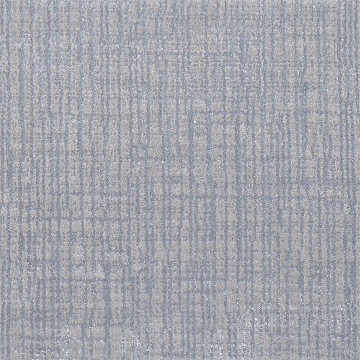 Pale blue-grey velvet with fine vertical striations and softly mottled texture